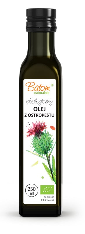 OLEJ Z OSTROPESTU PLAMISTEGO VIRGIN BIO 250 ml - BATOM-0