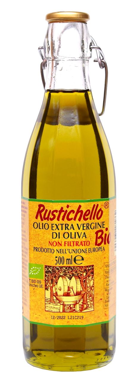 OLIWA Z OLIWEK EXTRA VIRGIN NIEFILTROWANA BIO 500 ml - RUSTICHELLO-0