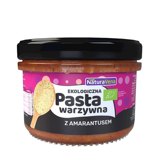 PASTA WARZYWNA Z AMARANTUSEM BIO 185 g - NATURAVENA-0