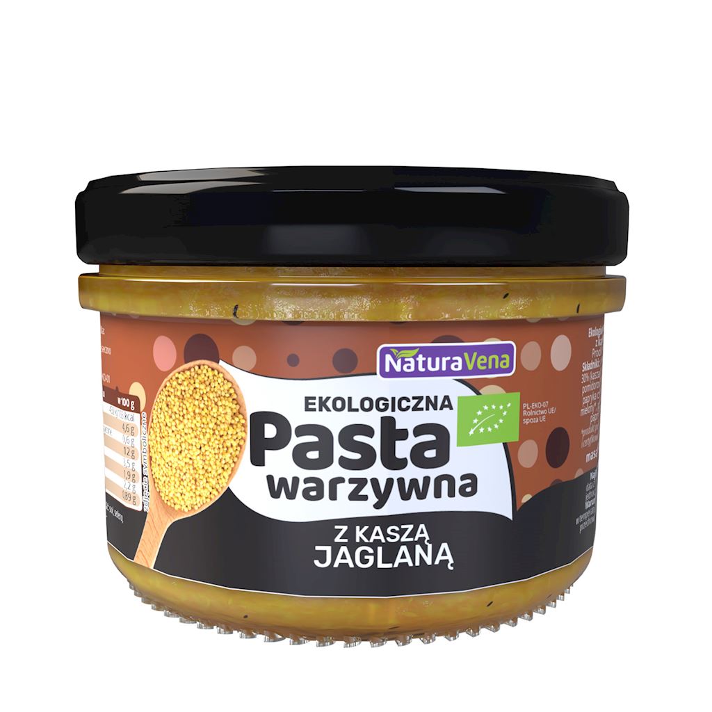 PASTA WARZYWNA Z KASZĄ JAGLANĄ  BIO 185 g - NATURAVENA-0