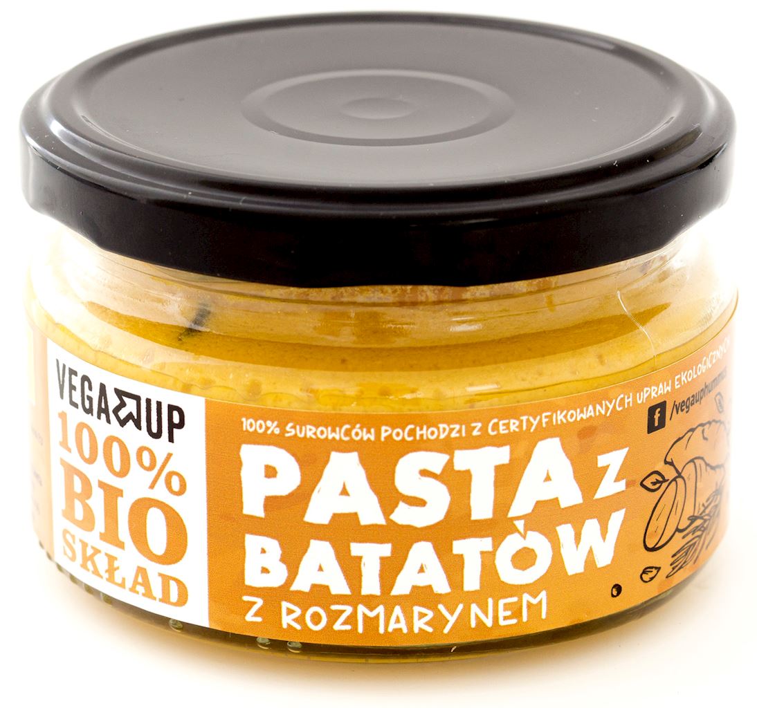 PASTA Z BATATÓW Z ROZMARYNEM BIO 190 g - VEGA UP-0