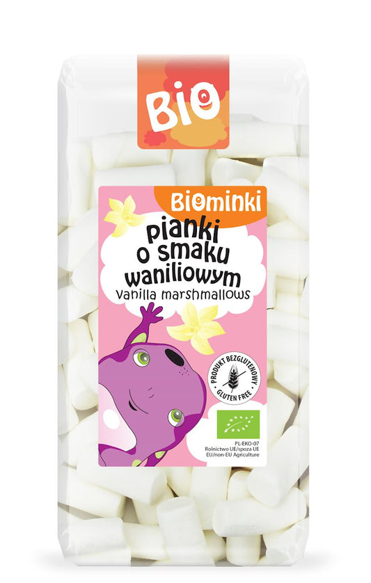 PIANKI O SMAKU WANILIOWYM BEZGLUTENOWE BIO 100 g - BIOMINKI-0