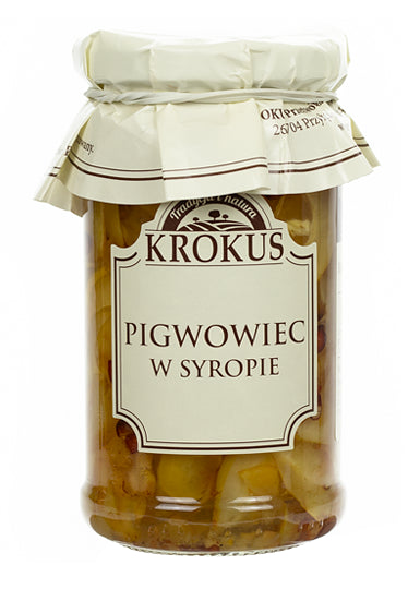 PIGWOWIEC W SYROPIE BEZGLUTENOWY 240 g (80 g) - KROKUS-0