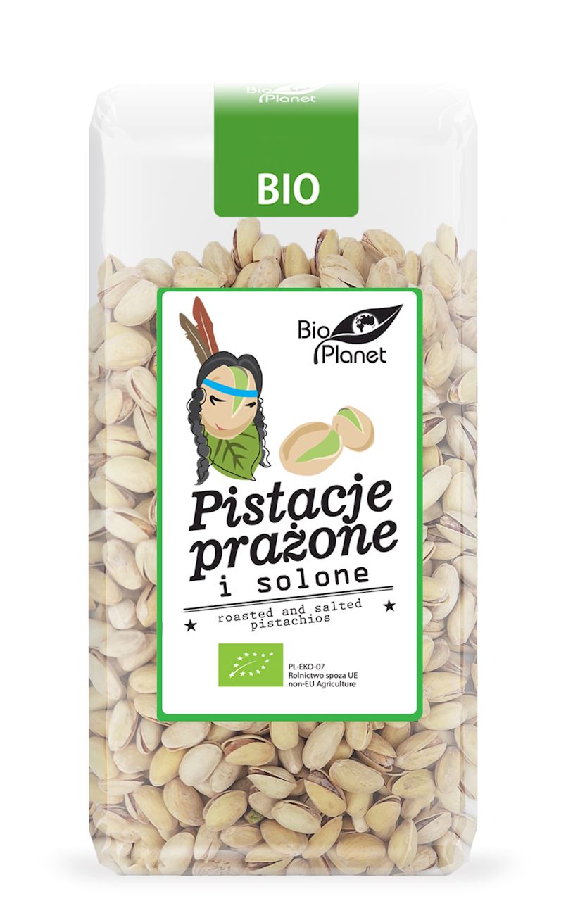 PISTACJE PRAŻONE I SOLONE BIO 300 g - BIO PLANET-0