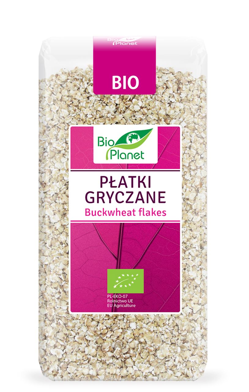 PŁATKI GRYCZANE BIO 300 g - BIO PLANET-0