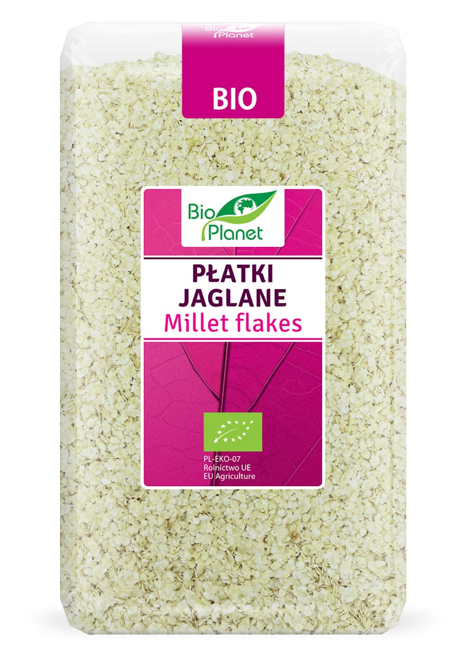 PŁATKI JAGLANE BIO 1 kg - BIO PLANET-0