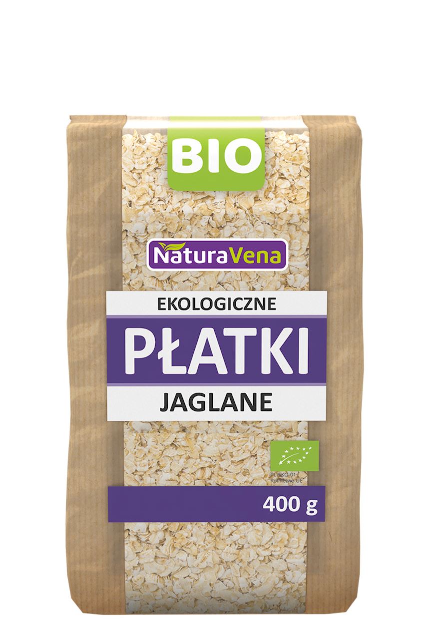 PŁATKI JAGLANE BIO 400 g - NATURAVENA-0