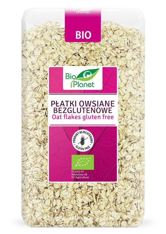 PŁATKI OWSIANE BEZGLUTENOWE BIO 600 g - BIO PLANET-0