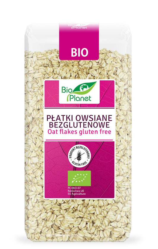 PŁATKI OWSIANE BEZGLUTENOWE BIO 300 g - BIO PLANET-0