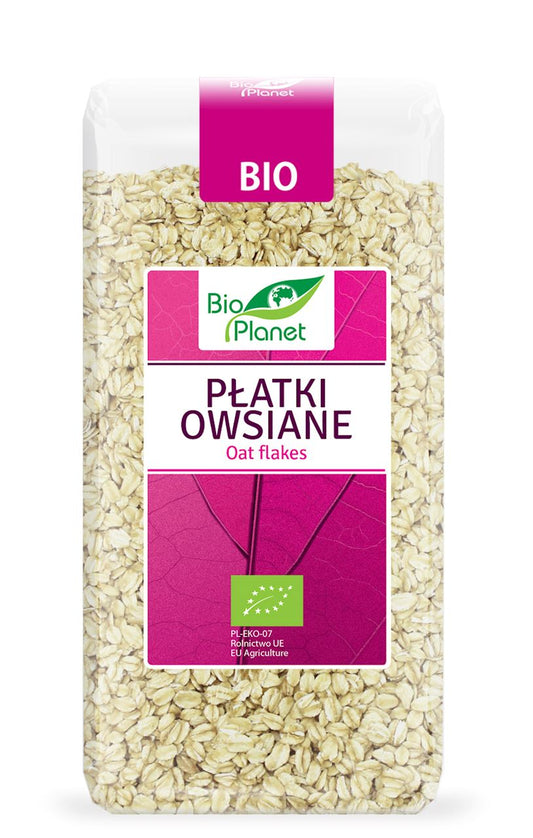 PŁATKI OWSIANE BIO 300 g - BIO PLANET-0