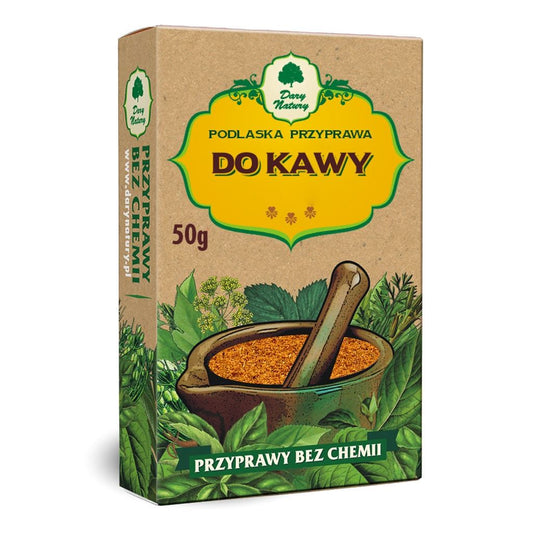 PODLASKA PRZYPRAWA DO KAWY BEZGLUTENOWA 50 g - DARY NATURY-0