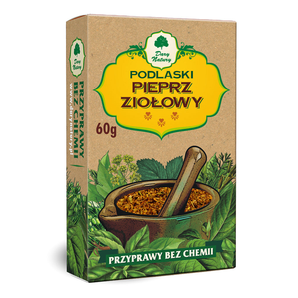 PODLASKI PIEPRZ ZIOŁOWY 60 g - DARY NATURY-0