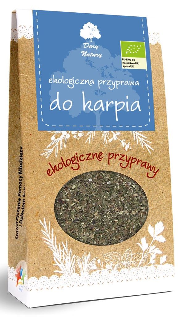 PRZYPRAWA DO KARPIA BIO 40 g - DARY NATURY (PRODUKT SEZONOWY)-0