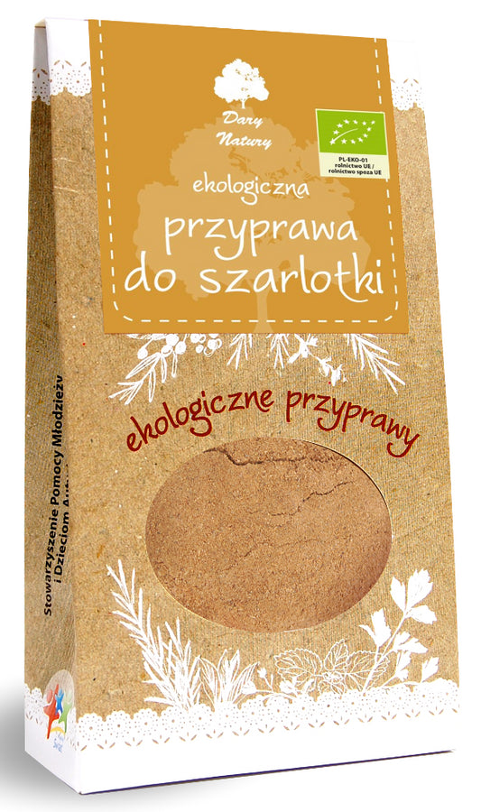 PRZYPRAWA DO SZARLOTKI BIO 50 g - DARY NATURY-0