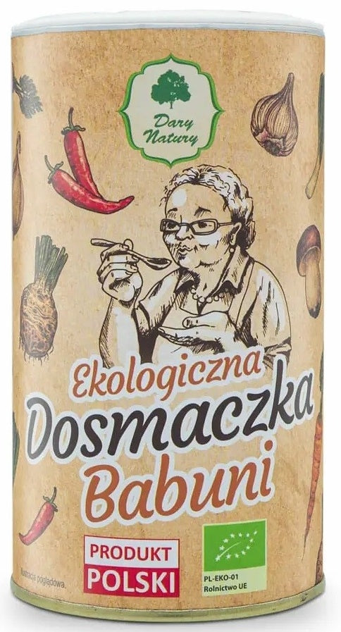 PRZYPRAWA UNIWERSALNA "DOSMACZKA BABUNI" BIO 250 g - DARY NATURY-0