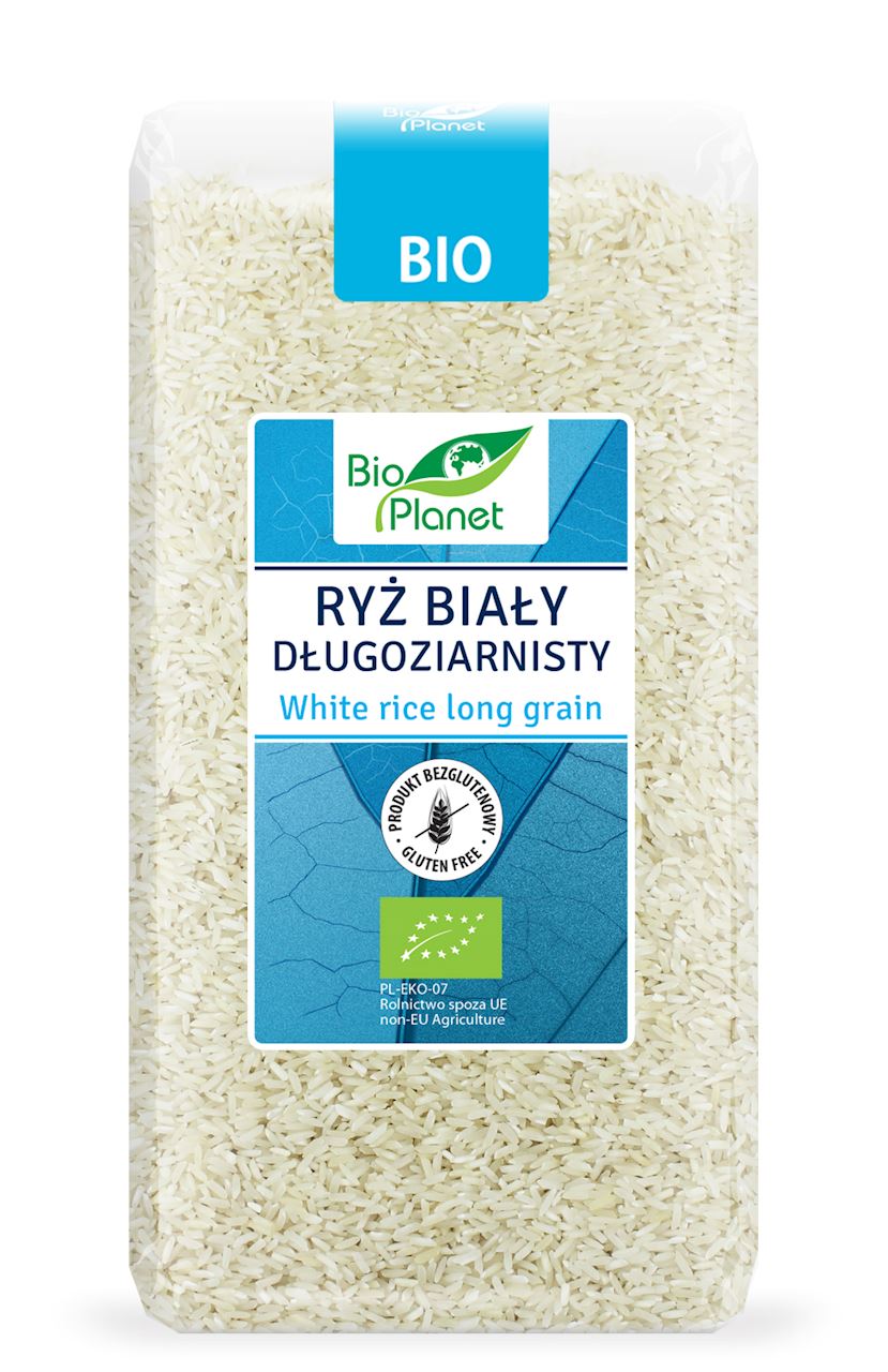 RYŻ BIAŁY DŁUGOZIARNISTY BEZGLUTENOWY BIO 500 g - BIO PLANET-0