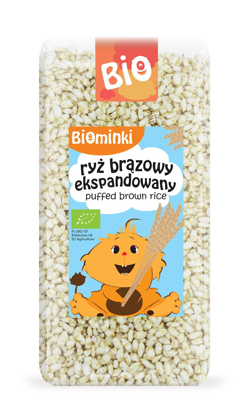 RYŻ BRĄZOWY EKSPANDOWANY BIO 75 g - BIOMINKI-0