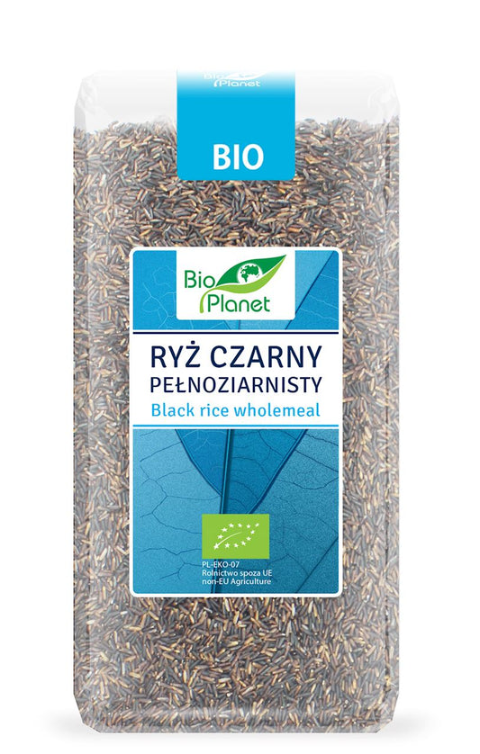 RYŻ CZARNY PEŁNOZIARNISTY BIO 400 g - BIO PLANET-0