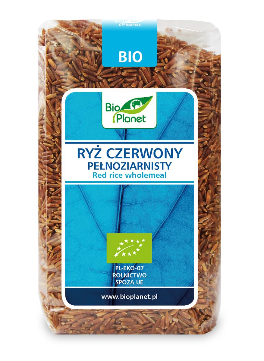 RYŻ CZERWONY PEŁNOZIARNISTY BIO 500 g - BIO PLANET-0