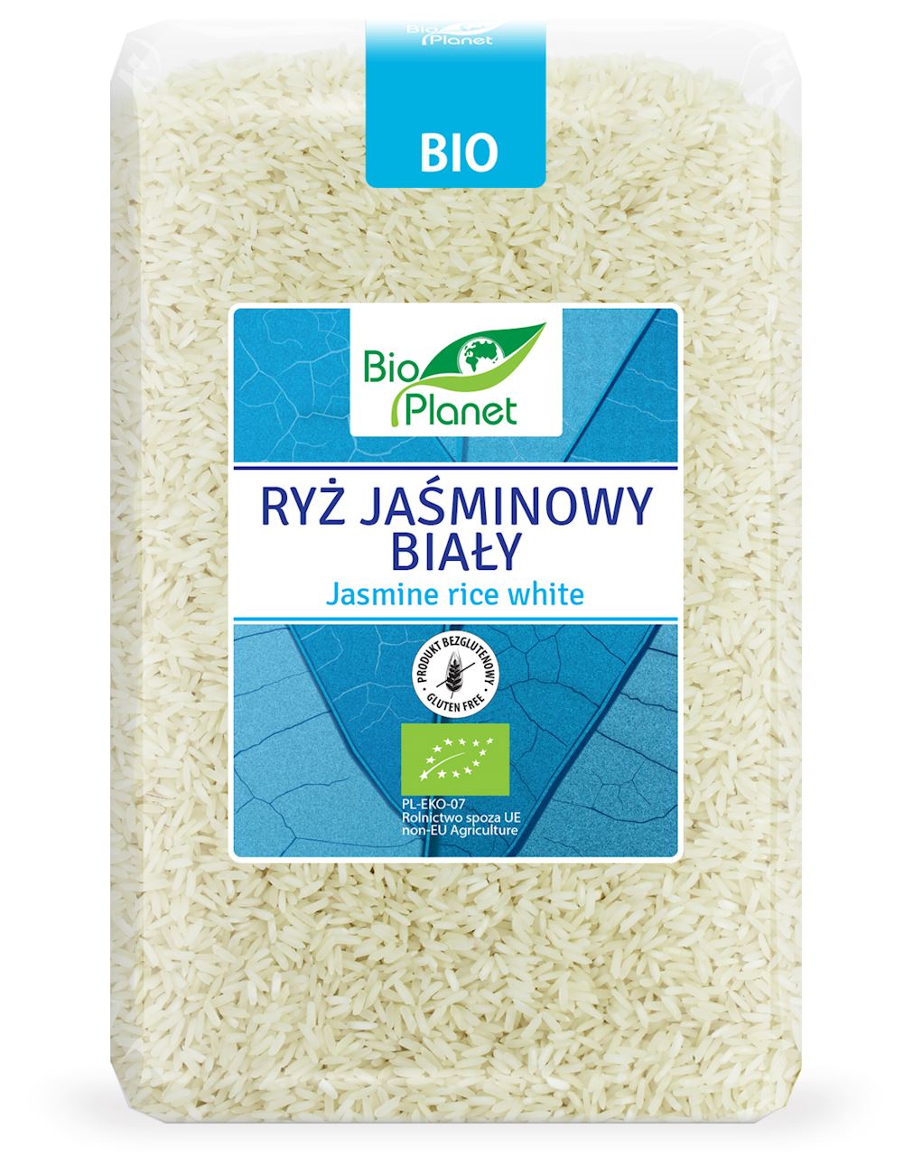 RYŻ JAŚMINOWY BIAŁY BEZGLUTENOWY BIO 2 kg - BIO PLANET-0