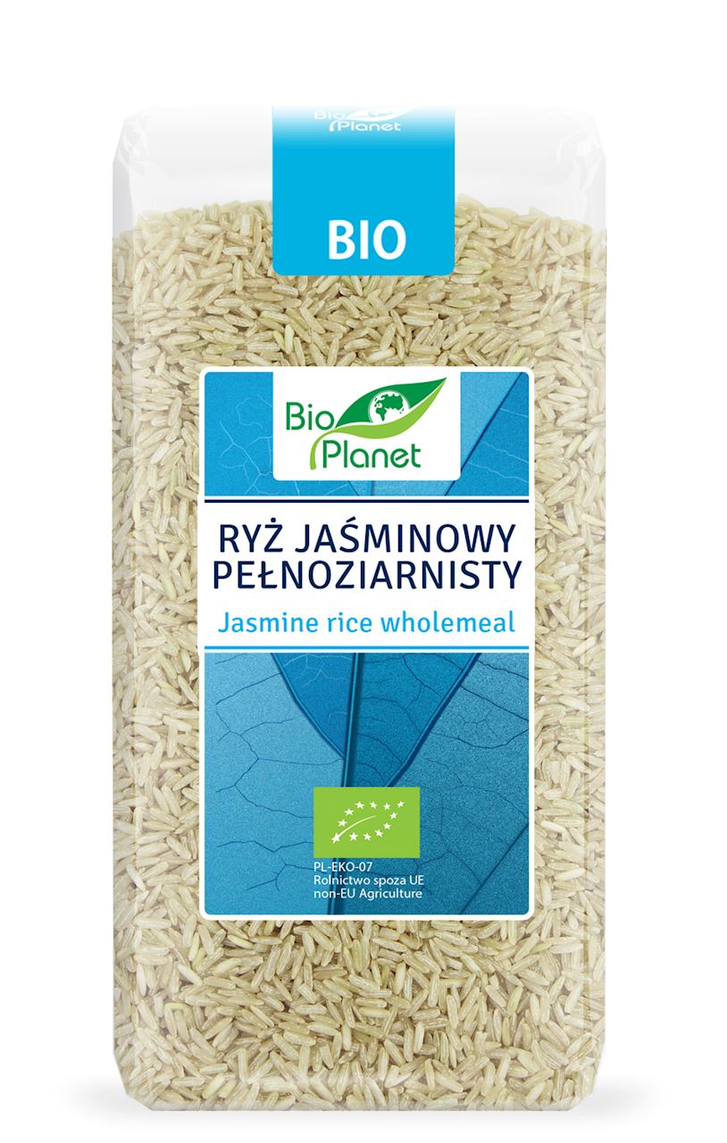 RYŻ JAŚMINOWY PEŁNOZIARNISTY BIO 500 g - BIO PLANET-0