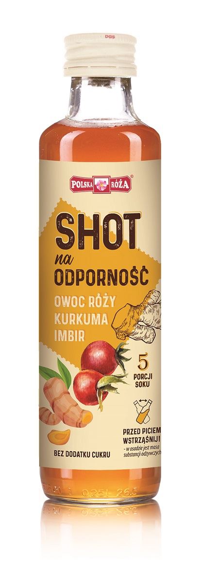 SHOT NA ODPORNOŚĆ 250 ml - POLSKA RÓŻA-0