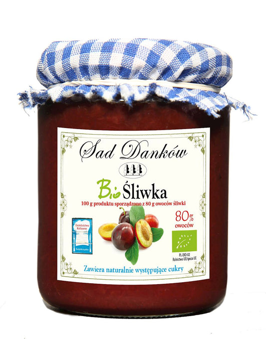 ŚLIWKA 80 % BIO 260 g - SAD DANKÓW-0