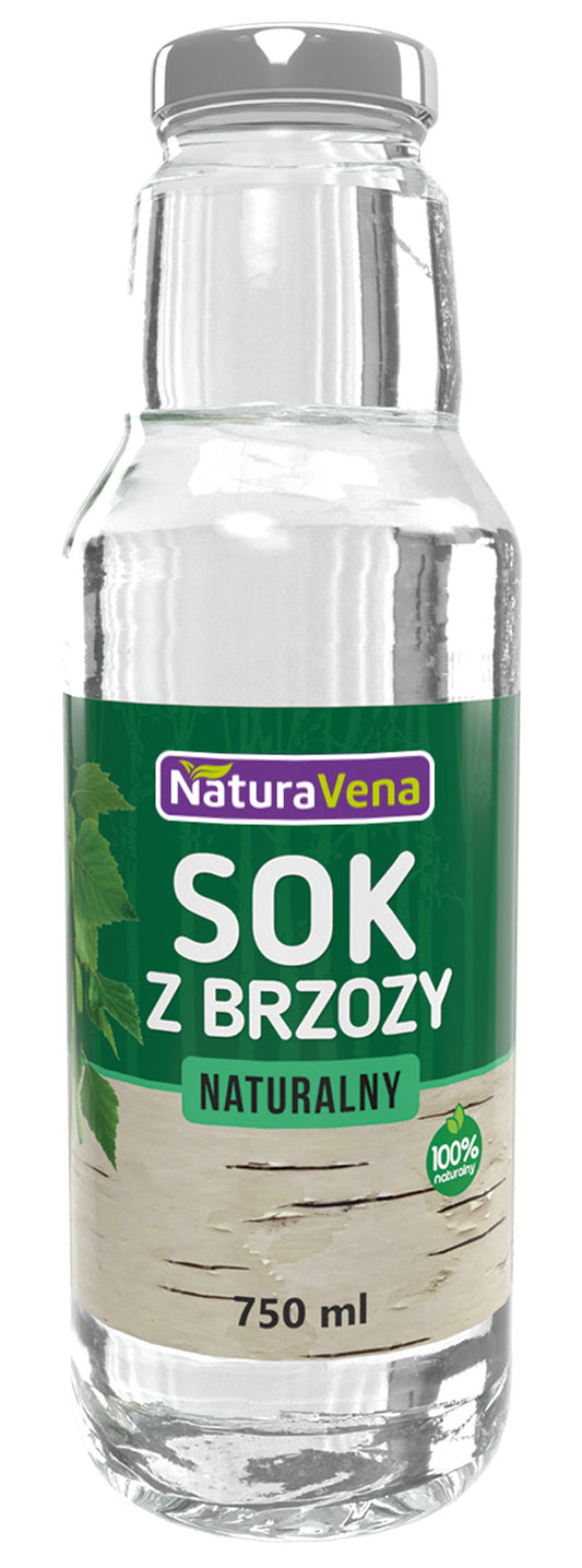 SOK Z BRZOZY NATURALNY 750 ml - NATURAVENA-0