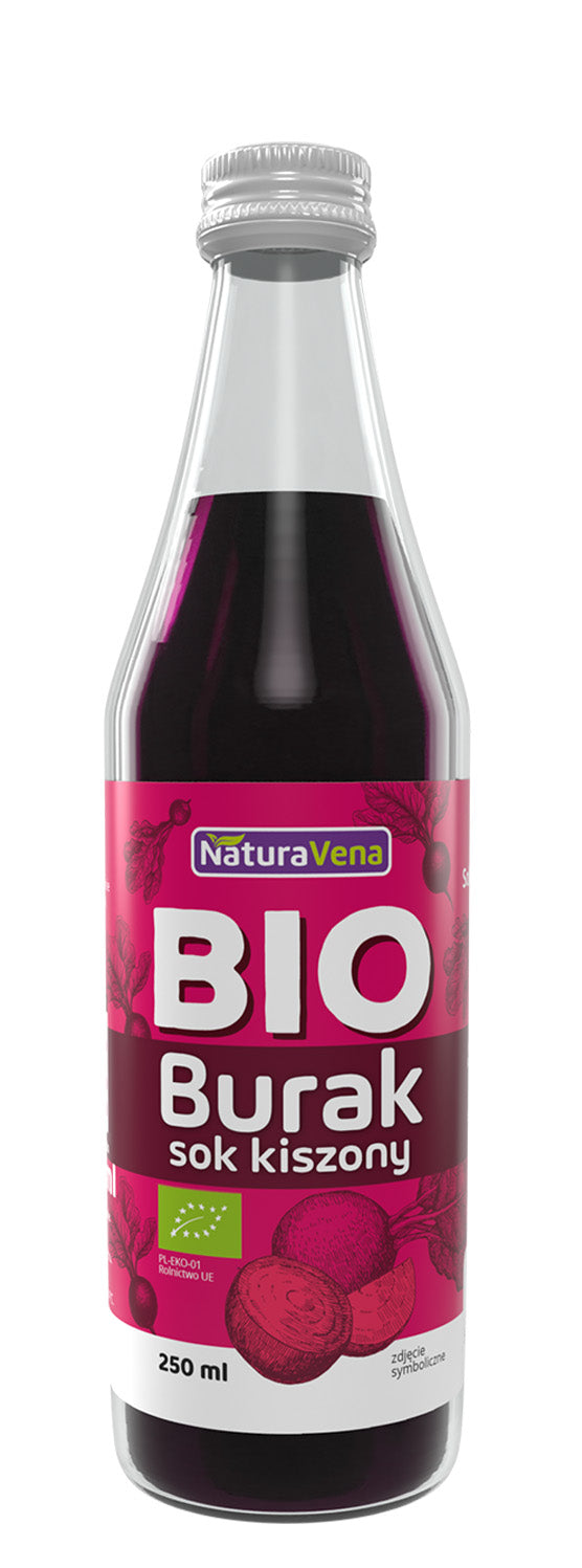 SOK Z BURAKÓW KISZONYCH BIO 250 ml - NATURAVENA-0