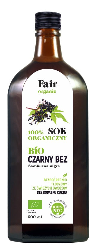 SOK Z CZARNEGO BZU NFC BIO 500 ml - FAIR ORGANIC-0