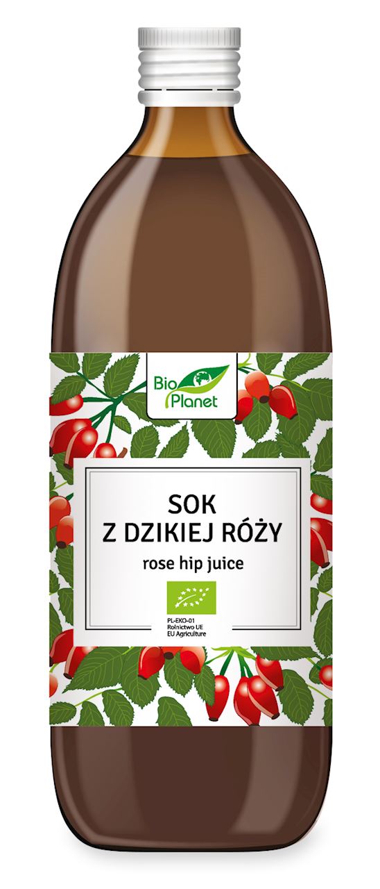 SOK Z DZIKIEJ RÓŻY BIO 500 ml - BIO PLANET-0