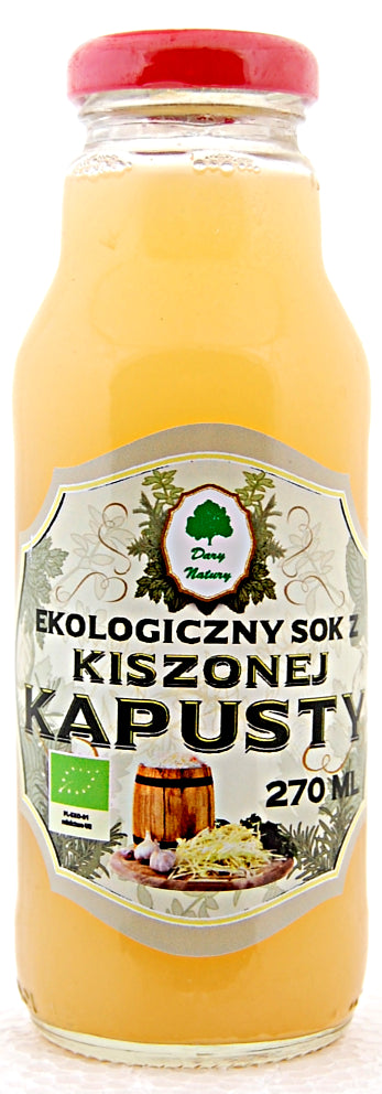 SOK Z KAPUSTY KISZONEJ BIO 270 ml - DARY NATURY-0