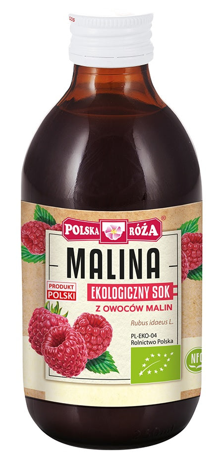 SOK Z MALIN NFC BIO 250 ml - POLSKA RÓŻA-0