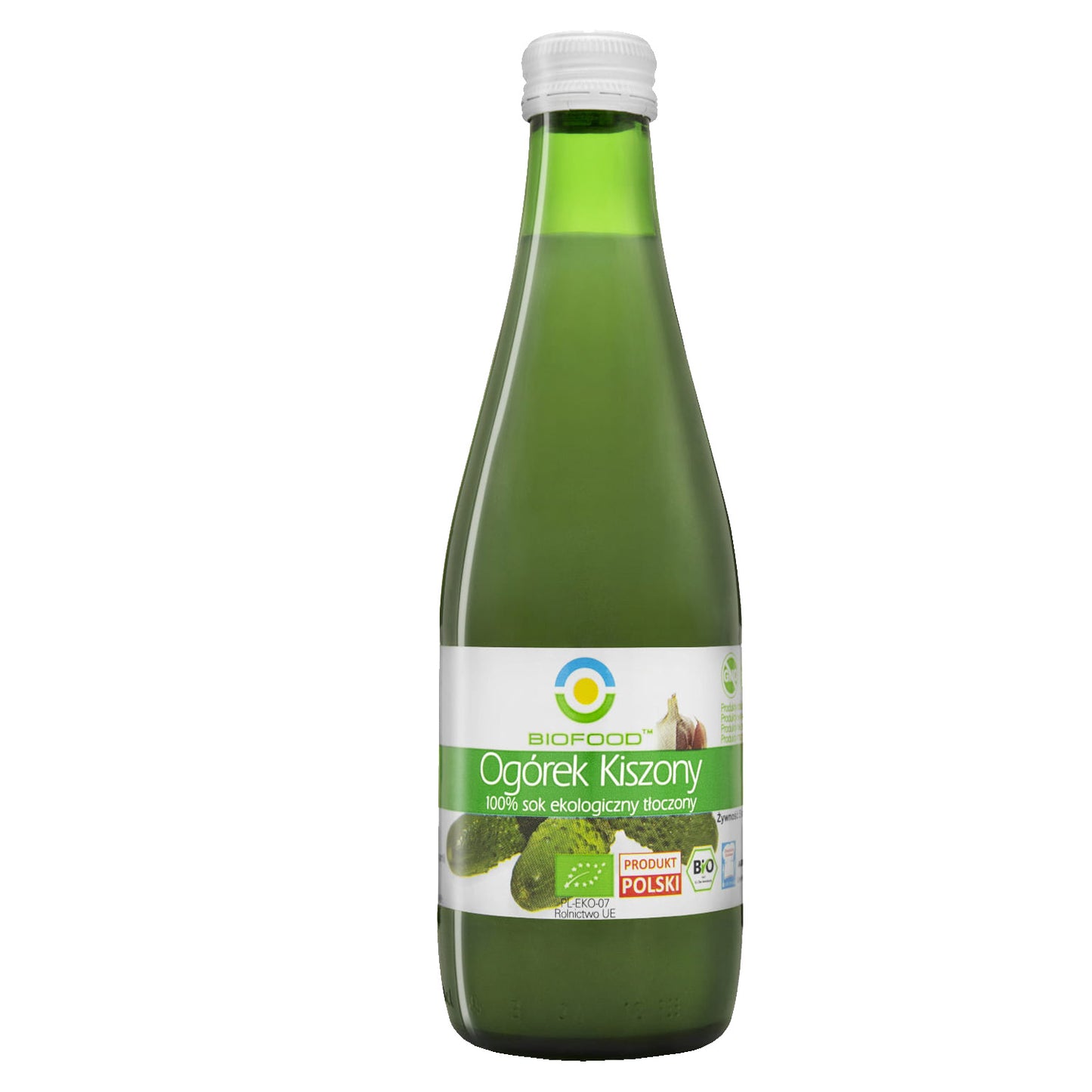 SOK Z OGÓRKA KISZONEGO NFC BEZGLUTENOWY BIO 300 ml - BIO FOOD-0