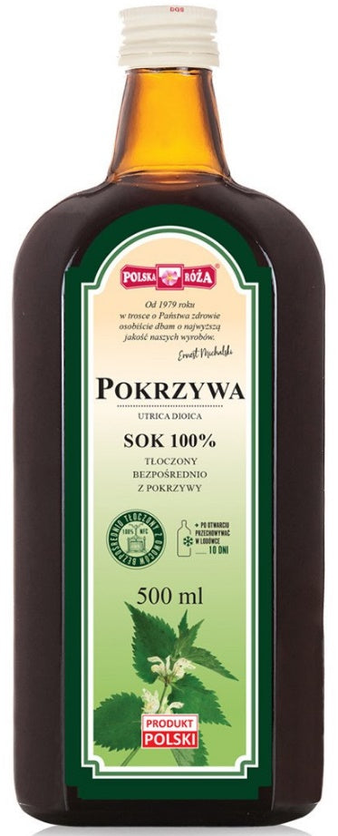 SOK Z POKRZYWY NFC 500 ml - POLSKA RÓŻA-0