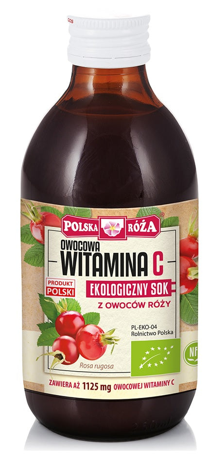 SOK Z RÓŻY NFC BIO 250 ml - POLSKA RÓŻA-0