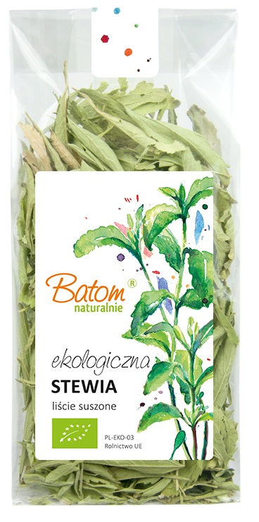 STEWIA LIŚCIE SUSZONE BIO 20 g - BATOM-0