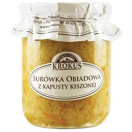 SURÓWKA OBIADOWA Z KAPUSTY KISZONEJ 500 g - KROKUS-0