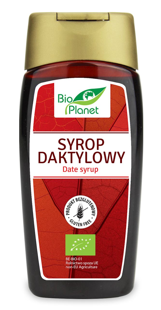 SYROP DAKTYLOWY BEZGLUTENOWY BIO 250 ml (340 g) - BIO PLANET-0