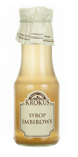 SYROP IMBIROWY BEZGLUTENOWY 355 g (280 ml) - KROKUS-0