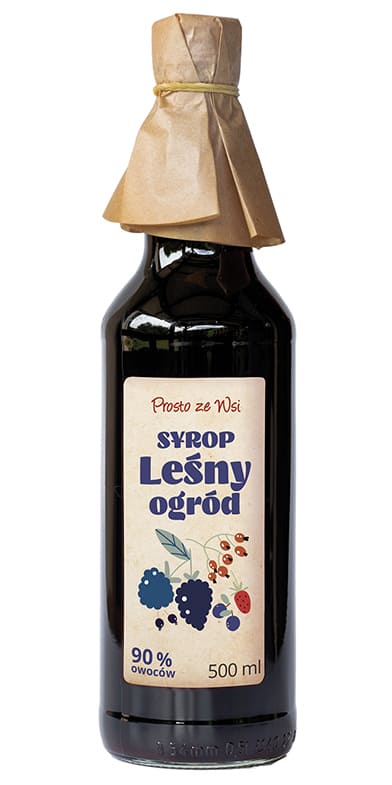 SYROP LEŚNY OGRÓD 500 ml - PROSTO ZE WSI-0