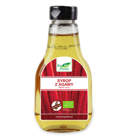 SYROP Z AGAWY BEZGLUTENOWY BIO 330 g (239 ml) - BIO PLANET-0