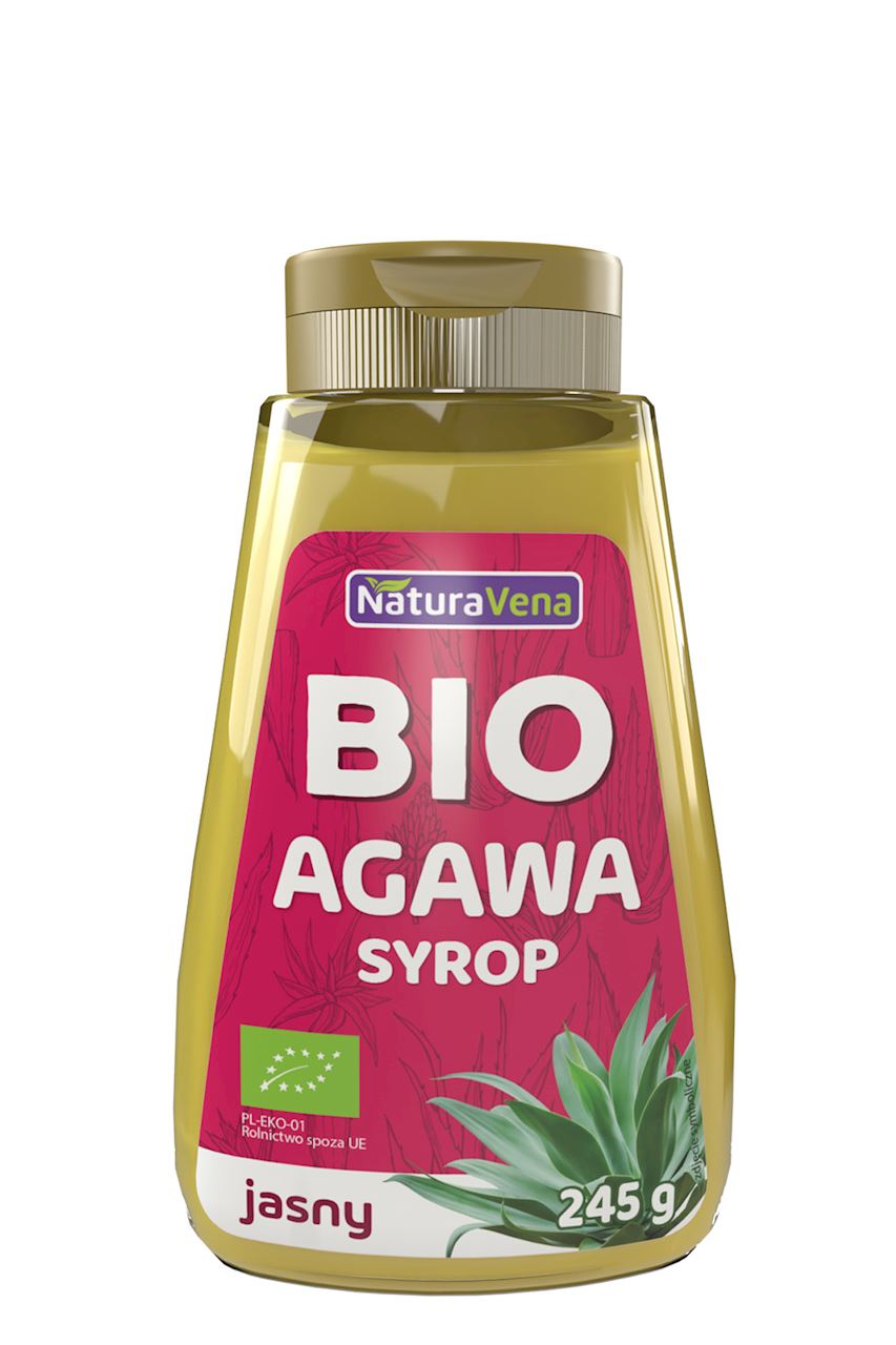 SYROP Z AGAWY JASNY BIO 245 g - NATURAVENA-0