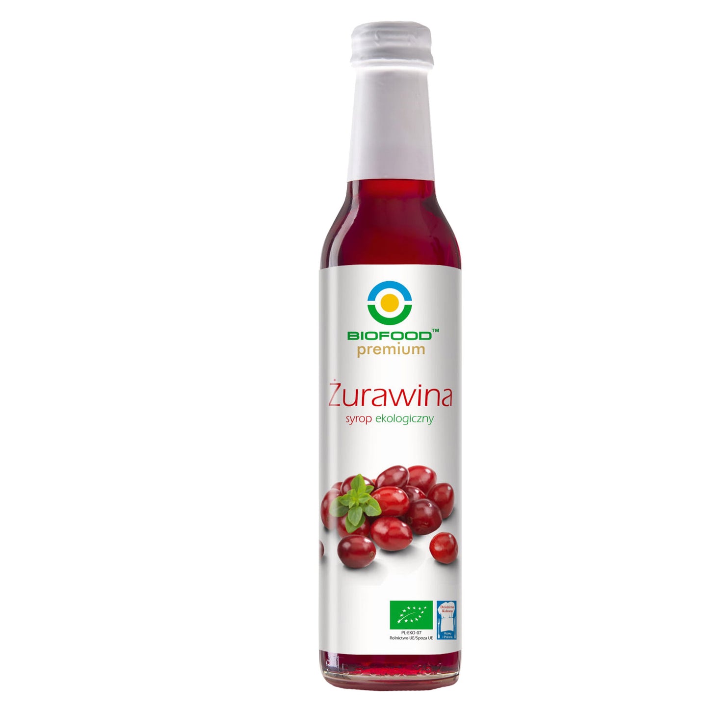 SYROP ŻURAWINOWY BIO 250 ml - BIO FOOD-0