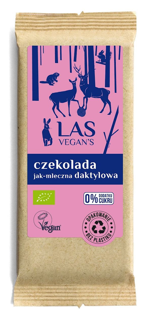 TABLICZKA "JAK-MLECZNA" DAKTYLOWA BIO 50 g - LAS VEGAN'S-0