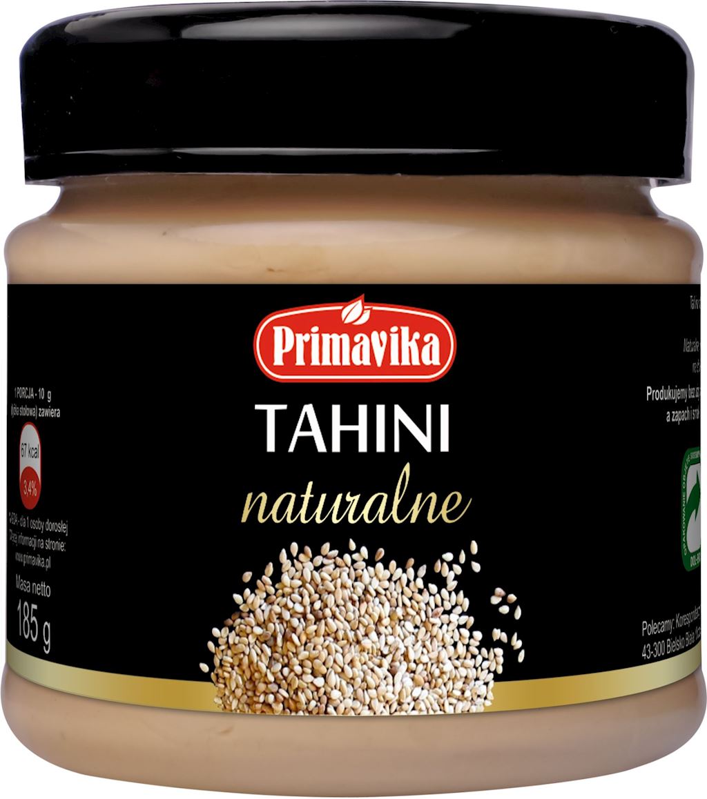 TAHINI (PASTA SEZAMOWA) 185 g - PRIMAVIKA-0