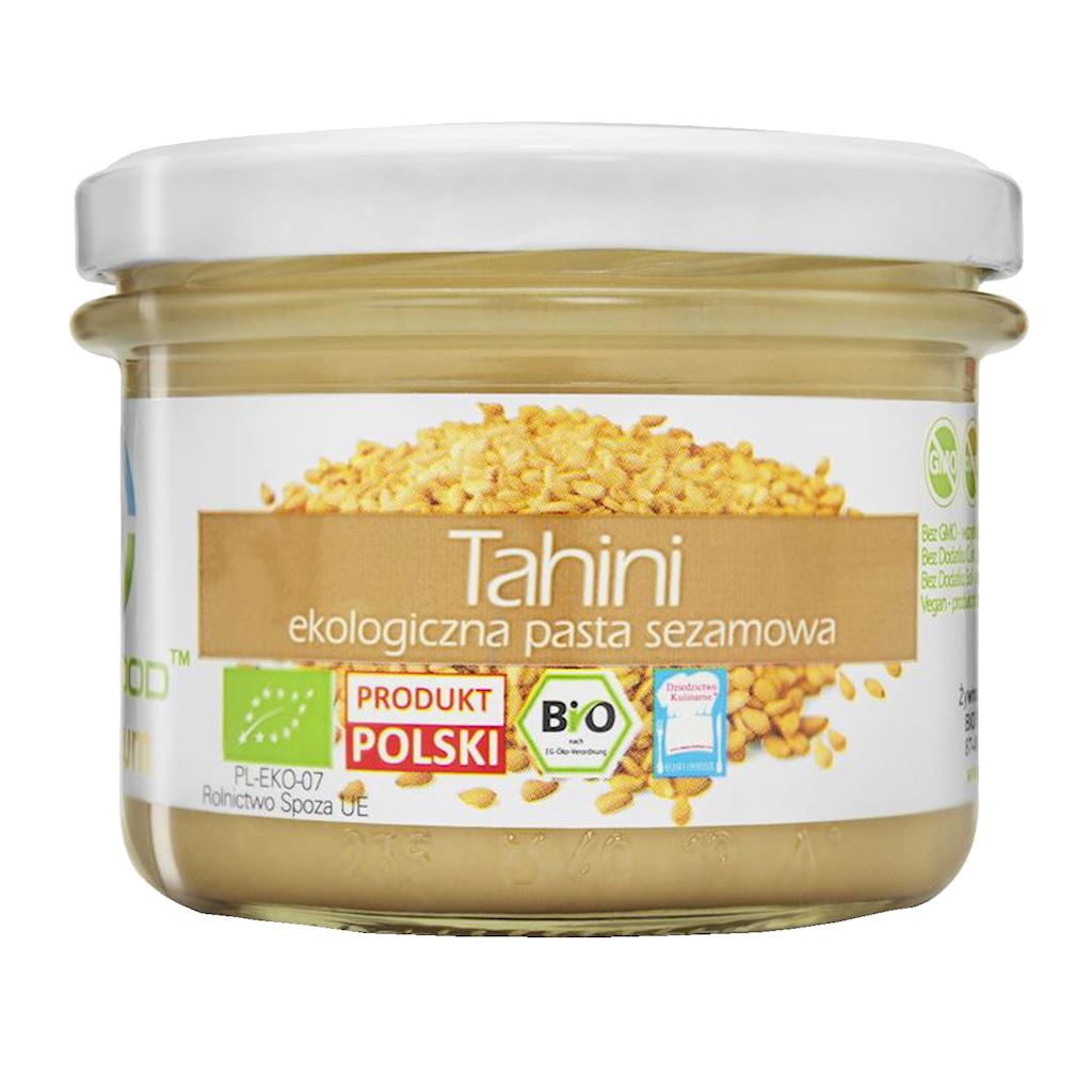 TAHINI (PASTA SEZAMOWA) BIO 180 g - BIO FOOD-0