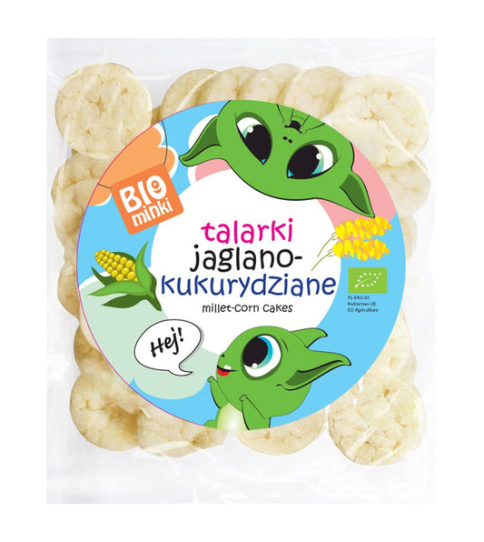 TALARKI JAGLANO-KUKURYDZIANE BIO 55 g - BIOMINKI-0