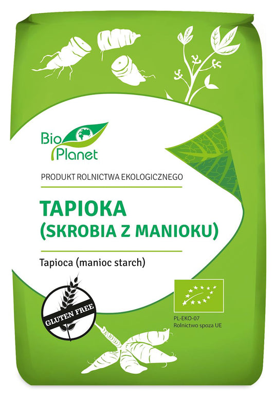 TAPIOKA (SKROBIA Z MANIOKU) BEZGLUTENOWA BIO 800 g - BIO PLANET-0