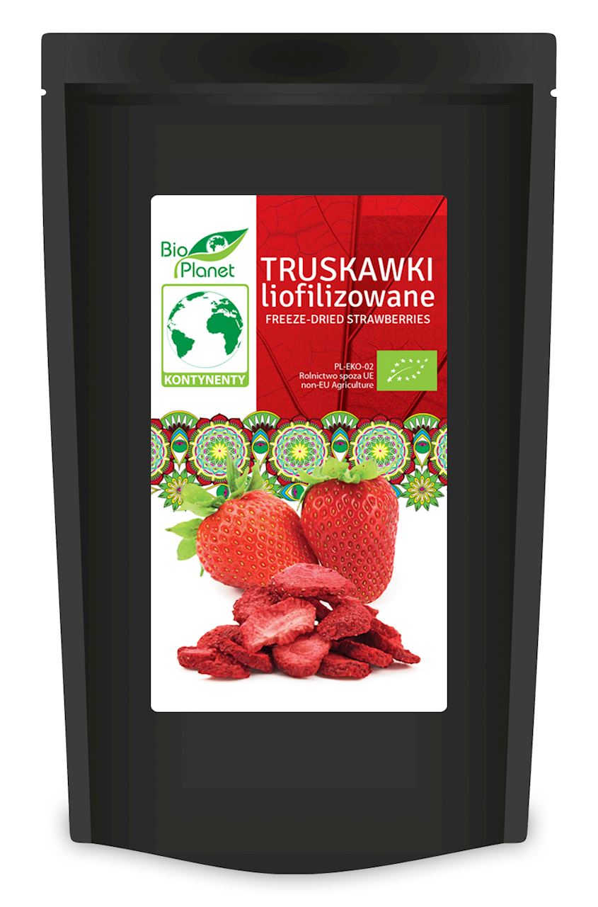 TRUSKAWKI LIOFILIZOWANE BIO 30 g - BIO PLANET-0